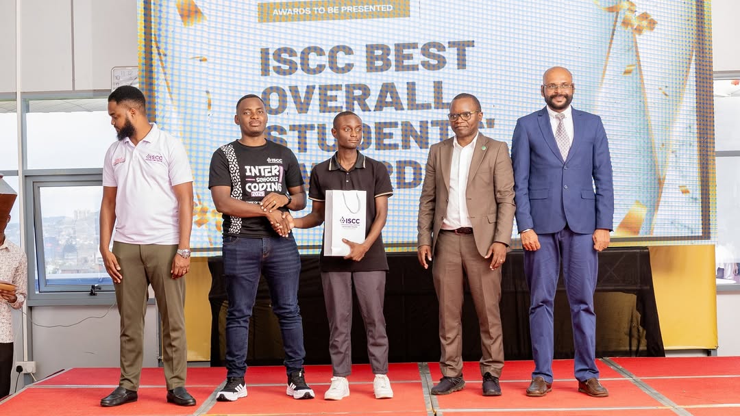 ISCC 2025 Awards Ceremony - Best Overall Junior Python Programmer
